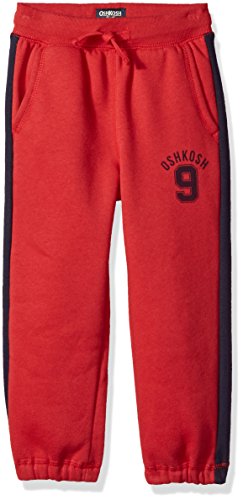 OshKosh B'Gosh - Pantalones de forro polar para niño - Rojo - 3 años