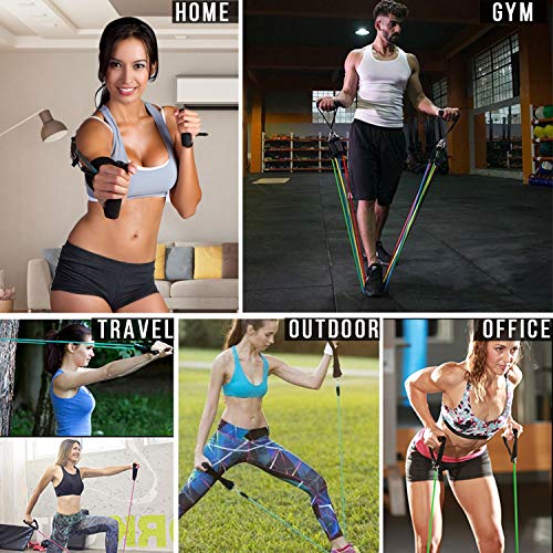 osloon Conjunto de Bandas de Resistencia Entrenamiento de Resistencia, Fisioterapia, Equipamiento Deportivo para el hogar osloon Conjunto de Bandas de Resistencia Entrenamiento de Resistencia, Fisioterapia, Equipamiento Deportivo para el hogar