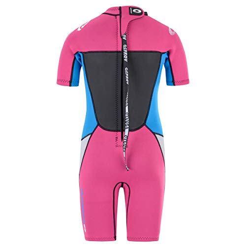 Osprey OSP G Shorty-Origin Traje de Neopreno Corto, niña, Rosa, L X Tall Osprey OSP G Shorty-Origin Traje de Neopreno Corto, niña, Rosa, L X Tall