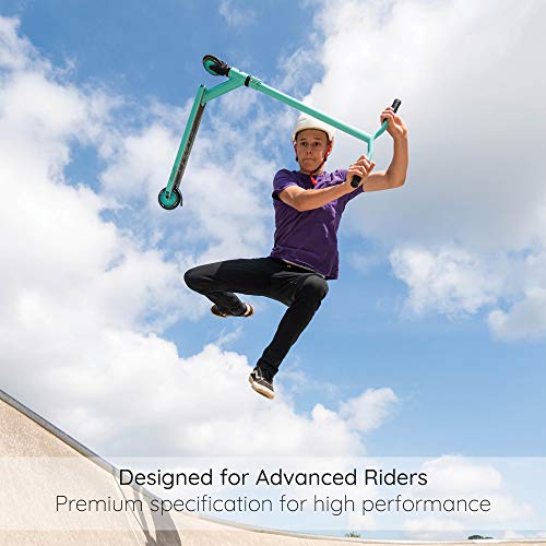 Osprey Patinete Stunt para niños, Adultos, niños y niñas, patín avanzado con rodamientos ABEC 5 y Auriculares HIC, RT-1440, Color Verde Azulado Osprey Patinete Stunt para niños, Adultos, niños y niñas, patín avanzado con rodamientos ABEC 5 y Auriculares HIC, RT-1440, Color Verde Azulado