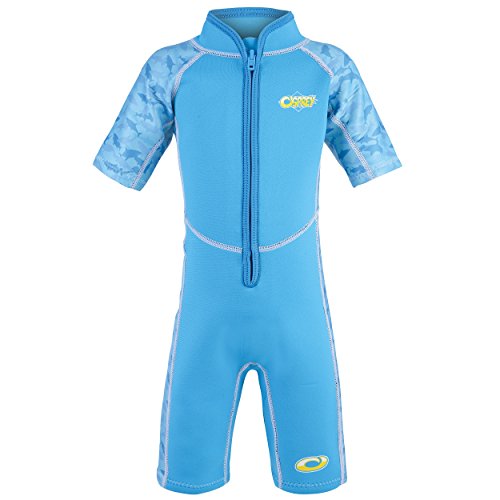 Osprey Toddlers 3 mm Shorty Summer Traje de Neopreno con SPF 50 niñas, Infantil, Tiburones-Azul, Edad 1 Osprey Toddlers 3 mm Shorty Summer Traje de Neopreno con SPF 50 niñas, Infantil, Tiburones-Azul, Edad 1