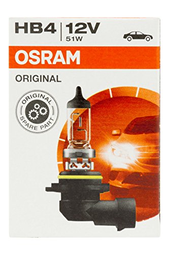 OSRAM Sylvania Original 12V HB4 Lámpara Standard Halógena de Faros