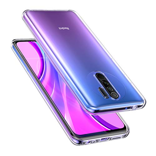 Oududianzi Funda para Xiaomi Redmi 9, 360 Grados Protección Diseñada, Transparente Ultrafino Silicona TPU Frente y PC Back Carcasa Belleza Original Funda de Doble Protección - Transparente Oududianzi Funda para Xiaomi Redmi 9, 360 Grados Protección Diseñada, Transparente Ultrafino Silicona TPU Frente y PC Back Carcasa Belleza Original Funda de Doble Protección - Transparente