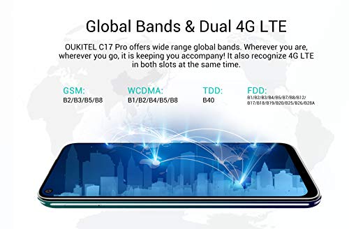 OUKITEL C17 Pro 4G Móviles(2019) Android 9.0 - Pantalla Completa de 6.35 Pulgadas de Agujero Ciego,4GB+64GB,Helio P23 Octa Core Dual SIM Teléfono, 13MP Cámara de Gran Ángular,3900mAh Batería,Rojo OUKITEL C17 Pro 4G Móviles(2019) Android 9.0 - Pantalla Completa de 6.35 Pulgadas de Agujero Ciego,4GB+64GB,Helio P23 Octa Core Dual SIM Teléfono, 13MP Cámara de Gran Ángular,3900mAh Batería,Rojo