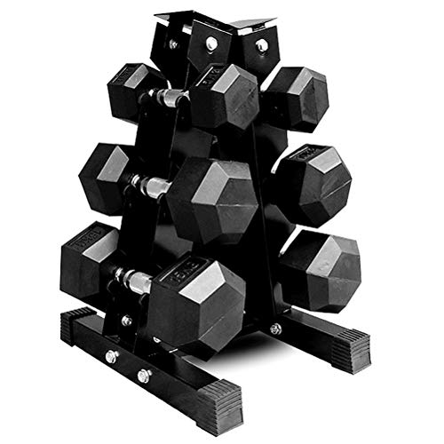 Ourine - Estante de Almacenamiento con Mancuernas de 3 Niveles Soporte de Torre de Pesas portátil Soporte de Almacenamiento Dumbell Soporte de árbol Dumbell para Gimnasio en casa 41 * 36.5 * 55 cm Ourine - Estante de Almacenamiento con Mancuernas de 3 Niveles Soporte de Torre de Pesas portátil Soporte de Almacenamiento Dumbell Soporte de árbol Dumbell para Gimnasio en casa 41 * 36.5 * 55 cm
