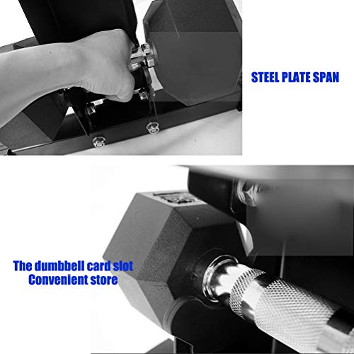 Ourine - Estante de Almacenamiento con Mancuernas de 3 Niveles Soporte de Torre de Pesas portátil Soporte de Almacenamiento Dumbell Soporte de árbol Dumbell para Gimnasio en casa 41 * 36.5 * 55 cm Ourine - Estante de Almacenamiento con Mancuernas de 3 Niveles Soporte de Torre de Pesas portátil Soporte de Almacenamiento Dumbell Soporte de árbol Dumbell para Gimnasio en casa 41 * 36.5 * 55 cm
