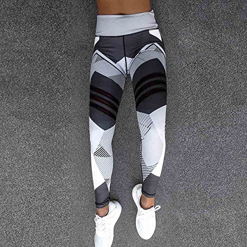 Overdose Leggings Mujeres Deportes Gimnasio Pantalones De Yoga Entrenamiento Cintura Media Correr Impresa EláStica Ropa Deportiva Ropa Deportiva Casual