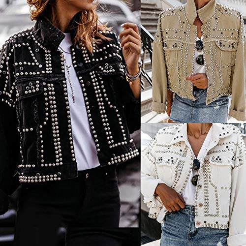 OverDose mujer Populares 2018 OtoñO Impreso Corto Chaqueta con Jeans Modelo De Moda De Manga Larga Outwear OverDose mujer Populares 2018 OtoñO Impreso Corto Chaqueta con Jeans Modelo De Moda De Manga Larga Outwear