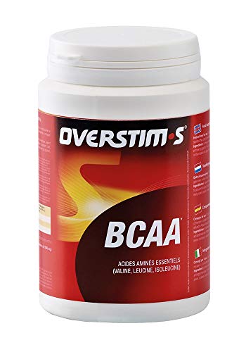 OVERSTIM.s - Bcaa (180 Pastillas) - Ideal Para Deportes De Resistencia - Fuente De Proteínas - Mantenimiento Y Desarrollo De Las Masa Muscular 180 g
