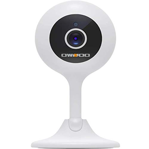 OWSOO Vigilabebés Inalambrico con Cámara，1080P Cámara IP Camara vigilancia WiFi Interior con Detección de Movimiento， Audio Bidireccional，Visión Nocturna,Seguridad para Bebé y Mascotas