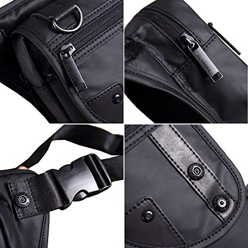 Oxford Bolsa de Pierna Riñonera para Hombres Mujeres Motocicleta Montar Muslo Cintura Riñonera Paquete multifunción Viajes Pesca Senderismo Ciclismo al Aire Libre Negro Oxford Bolsa de Pierna Riñonera para Hombres Mujeres Motocicleta Montar Muslo Cintura Riñonera Paquete multifunción Viajes Pesca Senderismo Ciclismo al Aire Libre Negro