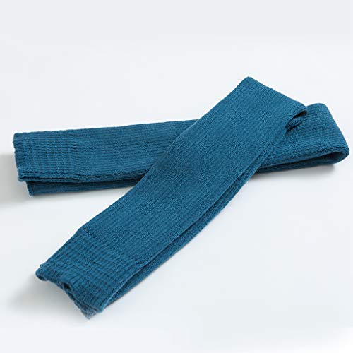 P Prettyia 1 Par de Calentadores de Pierna de Invierno Mujer sobre Rodilla para Ballet Yoga Ropa Latina Vestimenta Diaria - Azul, 75cm P Prettyia 1 Par de Calentadores de Pierna de Invierno Mujer sobre Rodilla para Ballet Yoga Ropa Latina Vestimenta Diaria - Azul, 75cm