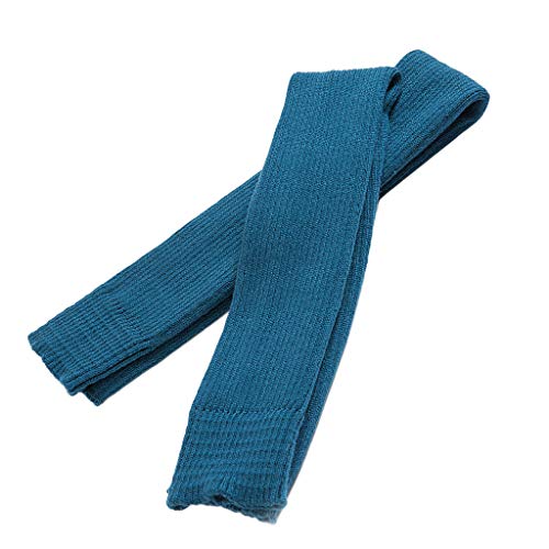 P Prettyia 1 Par de Calentadores de Pierna de Invierno Mujer sobre Rodilla para Ballet Yoga Ropa Latina Vestimenta Diaria - Azul, 75cm P Prettyia 1 Par de Calentadores de Pierna de Invierno Mujer sobre Rodilla para Ballet Yoga Ropa Latina Vestimenta Diaria - Azul, 75cm
