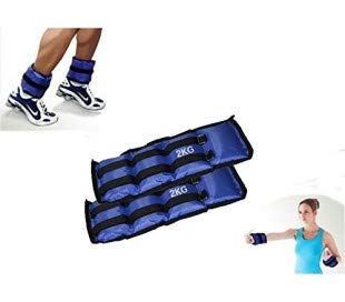 Pack de 2 pesos desde 1,5 KG hasta 4 KG para los tobillos y muñecas - 2 kg Pack de 2 pesos desde 1,5 KG hasta 4 KG para los tobillos y muñecas - 2 kg