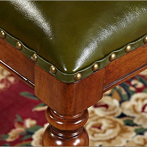 Paddia Inicio Silla de tocador de Madera Maciza Americana Simple y Rectangular Pequeña Princesa Maquillaje Descanso Taburete Muebles Dormitorio Banco de Cuero Economía Peso Peso 150kg Paddia Inicio Silla de tocador de Madera Maciza Americana Simple y Rectangular Pequeña Princesa Maquillaje Descanso Taburete Muebles Dormitorio Banco de Cuero Economía Peso Peso 150kg