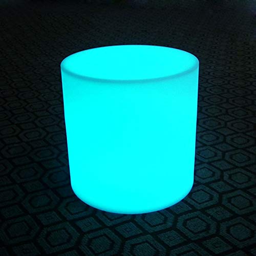 Paddia Led Mood Light Taburete de Bola con Control Remoto Cambio de Color Esfera Ajustable Impermeable Al Aire Libre Interior Fiesta Bar Piscina Niños Dormitorio Decorativo