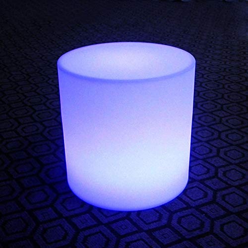 Paddia Led Mood Light Taburete de Bola con Control Remoto Cambio de Color Esfera Ajustable Impermeable Al Aire Libre Interior Fiesta Bar Piscina Niños Dormitorio Decorativo