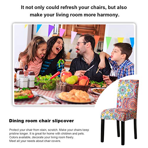 Padgene Fundas de Silla de Comedor Cubiertas Espesas Modernas Elásticas, Extraíbles, Lavables y Duradera, Sillas Altas Protectoras para Cocina, Comedor, Boda Padgene Fundas de Silla de Comedor Cubiertas Espesas Modernas Elásticas, Extraíbles, Lavables y Duradera, Sillas Altas Protectoras para Cocina, Comedor, Boda