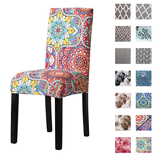 Padgene Fundas de Silla de Comedor Cubiertas Espesas Modernas Elásticas, Extraíbles, Lavables y Duradera, Sillas Altas Protectoras para Cocina, Comedor, Boda Padgene Fundas de Silla de Comedor Cubiertas Espesas Modernas Elásticas, Extraíbles, Lavables y Duradera, Sillas Altas Protectoras para Cocina, Comedor, Boda