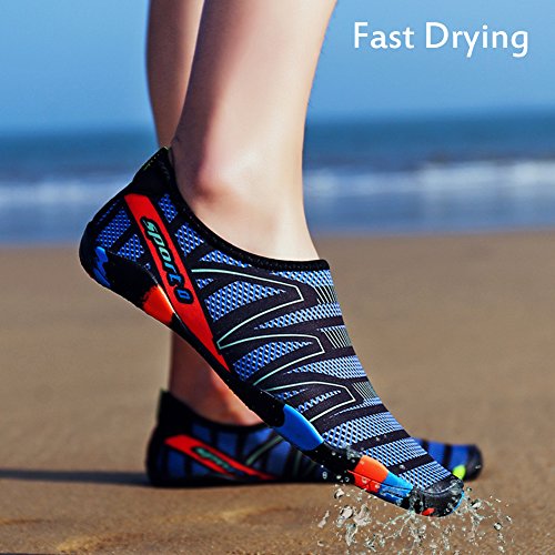 Padgene Zapatillas de Agua de Material Sintético Unisex Adulto Nuevos Zpatos de Ntación/Pies Atideslizantes Beach Zapatos/de Bceo Ocio Outdoor