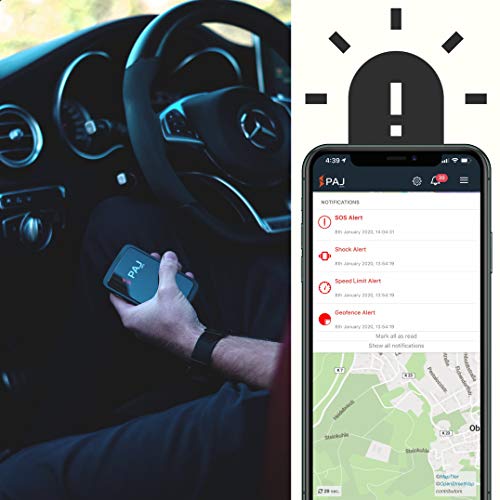 PAJ GPS Allround Finder 2020 -Localizador GPS para Coche, Moto, Personas Mayores, niños y más-Rastreador GPS en Tiempo Real-GPS antirrobo Coche-Marca Alemana-Autonomía 20 a 60 días(Modo Stand-by) PAJ GPS Allround Finder 2020 -Localizador GPS para Coche, Moto, Personas Mayores, niños y más-Rastreador GPS en Tiempo Real-GPS antirrobo Coche-Marca Alemana-Autonomía 20 a 60 días(Modo Stand-by)