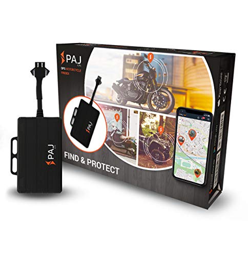 PAJ GPS Motorcycle Finder - conexión a baterías de 9-75V - Localizador antirrobo para Motos, quads y más (Localización con App) PAJ GPS Motorcycle Finder - conexión a baterías de 9-75V - Localizador antirrobo para Motos, quads y más (Localización con App)
