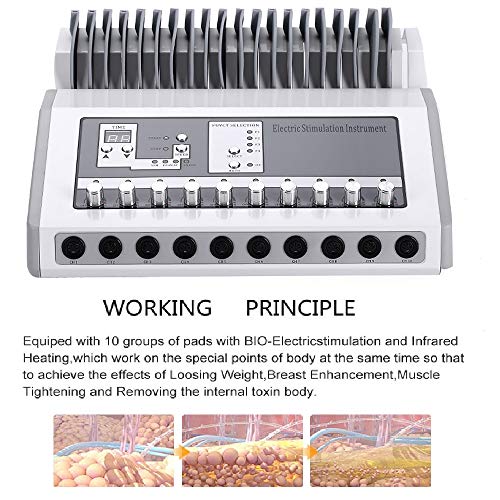 PAKASEPT Electroestimulador EMS Tens Masajeador Digital Meridian Maquina de Fisioterapia Dispositivo de Terapia Máquina de acupuntura electrónica Instrumento de electroterapia