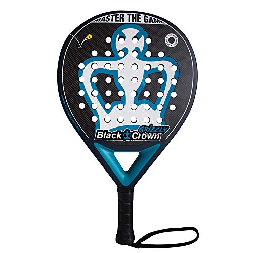 Pala de PÔdel Grizzly | Black Crown | Nivel: Avanzado, Competición, Profesional | Potencia 95%, Control 100% Pala de PÔdel Grizzly | Black Crown | Nivel: Avanzado, Competición, Profesional | Potencia 95%, Control 100%