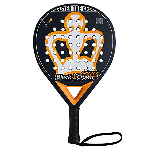 Pala de Pádel Grizzly Control | Black Crown | Nivel: Avanzado, Competición, Profesional | Potencia 95%, Control 100% Pala de Pádel Grizzly Control | Black Crown | Nivel: Avanzado, Competición, Profesional | Potencia 95%, Control 100%