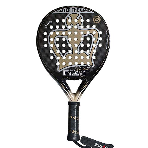 Pala de PÔdel Piton Limited | Black Crown | Nivel: Avanzado, Competición, Profesional | Potencia 95%, Control 100% Pala de PÔdel Piton Limited | Black Crown | Nivel: Avanzado, Competición, Profesional | Potencia 95%, Control 100%