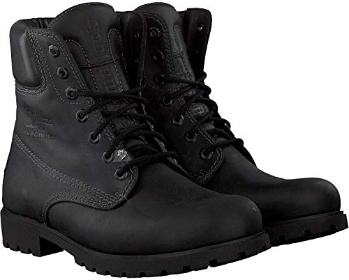 Panama Jack Panama 03, Náuticos para Hombre, Negro (Negro C3), 40 EU