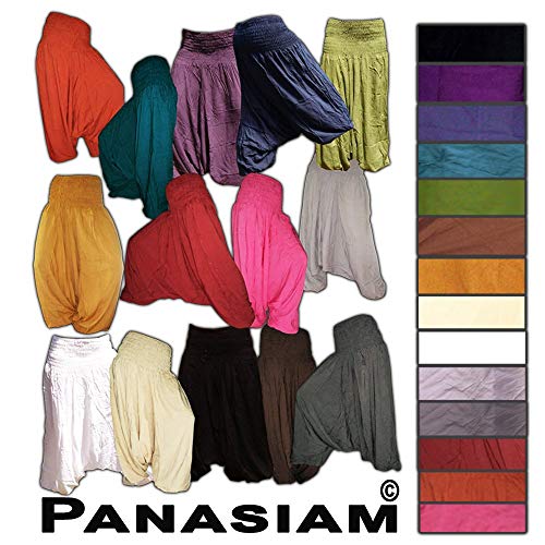 PANASIAM Aladin Pants Plain Black