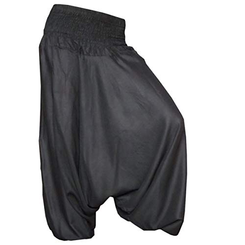 PANASIAM Aladin Pants Plain Black