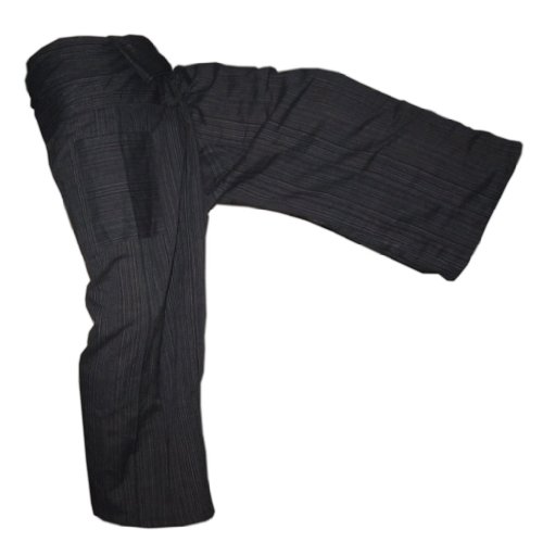 PANASIAM Fisherman Pants lini, Black L