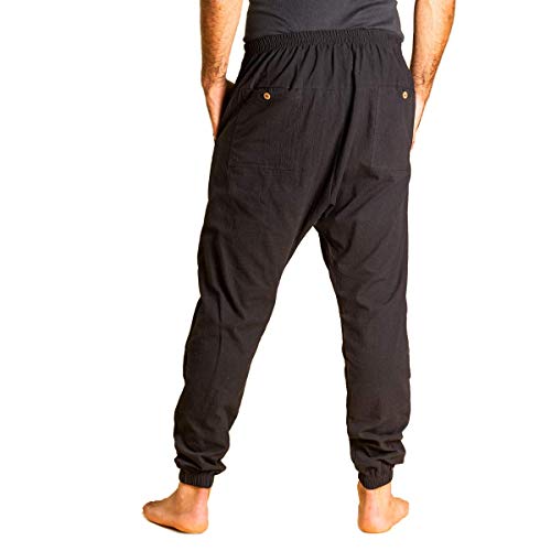 PANASIAM Yogipants 01, Cotton, Black, M PANASIAM Yogipants 01, Cotton, Black, M