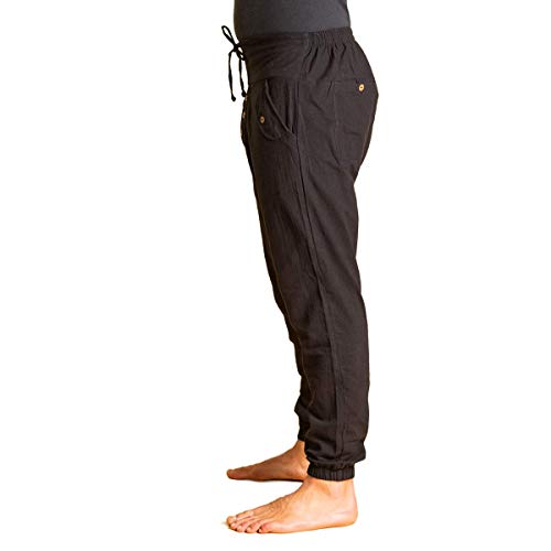 PANASIAM Yogipants 01, Cotton, Black, M PANASIAM Yogipants 01, Cotton, Black, M