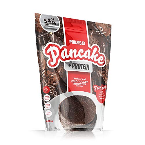 Pancake + Protein: Tortitas de avena con proteína, Brownie de chocolate - 400 g