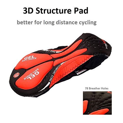 Pantalón de ciclismo para hombre Ally con acolchado 3D Coolmax, ropa interior, pantalones cortos Pantalón de ciclismo para hombre Ally con acolchado 3D Coolmax, ropa interior, pantalones cortos