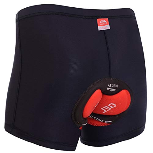 Pantalón de ciclismo para hombre Ally con acolchado 3D Coolmax, ropa interior, pantalones cortos