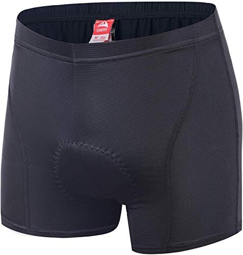 Pantalón de ciclismo para hombre Ally con acolchado 3D Coolmax, ropa interior, pantalones cortos