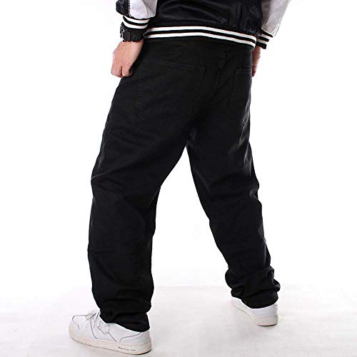 Pantalones de Baile Callejero de Moda Estilo Hip Hop de los Hombres Pantalones de Rap Pantalones Rap