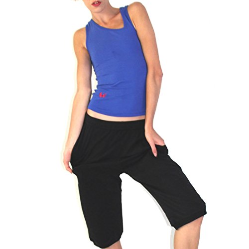 Pantalones de deporte Cantabria, de Prancing Leopard, unisex, para yoga, surfistas y fitness, de algodón ecológico, color Charcoal Black, tamaño large Pantalones de deporte Cantabria, de Prancing Leopard, unisex, para yoga, surfistas y fitness, de algodón ecológico, color Charcoal Black, tamaño large