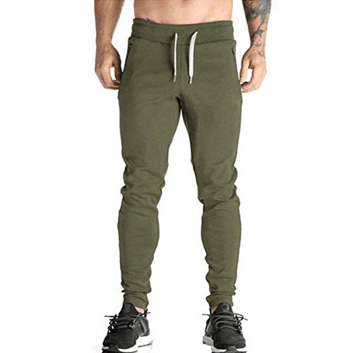 Pantalones Harem Pantalones para Sportwear Taquillas Trotar Dance Pantalones Modernas Casual Holgados Hombres Hombres Ocio Pantalones De Chándal con Cordón Y Colores Sólidos Workout Pants