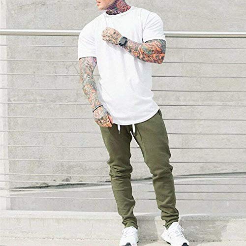 Pantalones Harem Pantalones para Sportwear Taquillas Trotar Dance Pantalones Modernas Casual Holgados Hombres Hombres Ocio Pantalones De Chándal con Cordón Y Colores Sólidos Workout Pants Pantalones Harem Pantalones para Sportwear Taquillas Trotar Dance Pantalones Modernas Casual Holgados Hombres Hombres Ocio Pantalones De Chándal con Cordón Y Colores Sólidos Workout Pants
