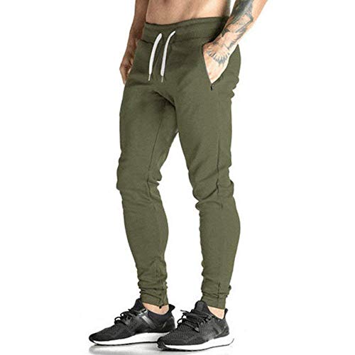 Pantalones Harem Pantalones para Sportwear Taquillas Trotar Dance Pantalones Modernas Casual Holgados Hombres Hombres Ocio Pantalones De Chándal con Cordón Y Colores Sólidos Workout Pants