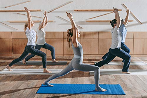 Pantalones largos YogaAddict para hombres, para practicar yoga, pilates, fitness, artes marciales, para dormir o para vestir de forma informal, hombre, color azul marino, tamaño Medium