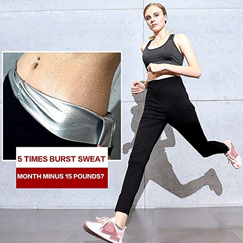 Pantalones para adelgazar,Pantalones Deportivos Mujer, Pantalón de Sudoración Adelgazar, Leggings Push Up, Mallas Termicos de Neopreno, Faja Reductora Adelgazante para Deporte, Yoga, Fitness(L) Pantalones para adelgazar,Pantalones Deportivos Mujer, Pantalón de Sudoración Adelgazar, Leggings Push Up, Mallas Termicos de Neopreno, Faja Reductora Adelgazante para Deporte, Yoga, Fitness(L)