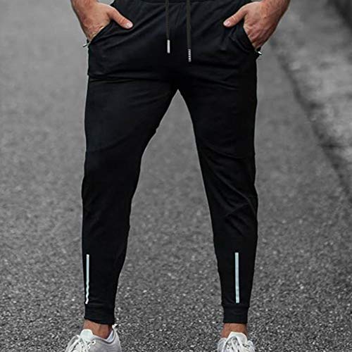 Pantalones para Hombre,Chándal de Hombres Deportivos Running Pants Jogging Pantalon Fitness Gym Slim Fit Pantalones Largos Pantalones Ropa de Hombre Skinny Pantalones vpass