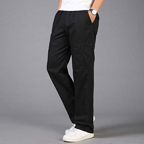 Pantalones para Hombre,Tallas Grandes Suelto Pantalones Casuales Moda Trabajo Pantalones Jogging Pants Fitness Chandal Hombre Largos Pantalones Ropa de Hombre Pantalones de Trekking