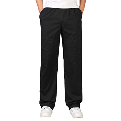 Pantalones para Hombre,Tallas Grandes Suelto Pantalones Casuales Moda Trabajo Pantalones Jogging Pants Fitness Chandal Hombre Largos Pantalones Ropa de Hombre Pantalones de Trekking